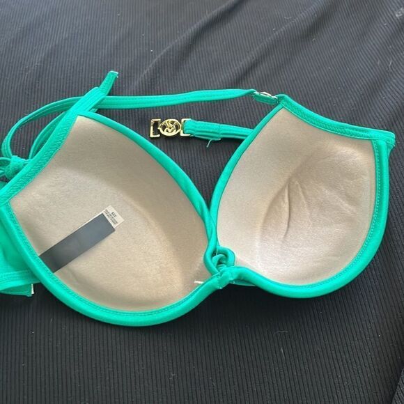 Victoria’s Secret Emerald Green bikini top 32B - Picture 8 of 8
